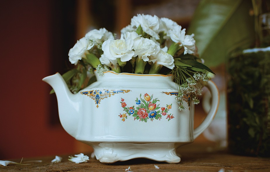 Porcelana de família no décor de hoje!